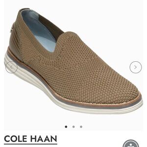 COLE HAAN OG CLOUD MERIDIAN KNIT SLIP-ON LOAFERS